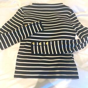 J CREW Long Sleeve Striped T-Shirt - Small